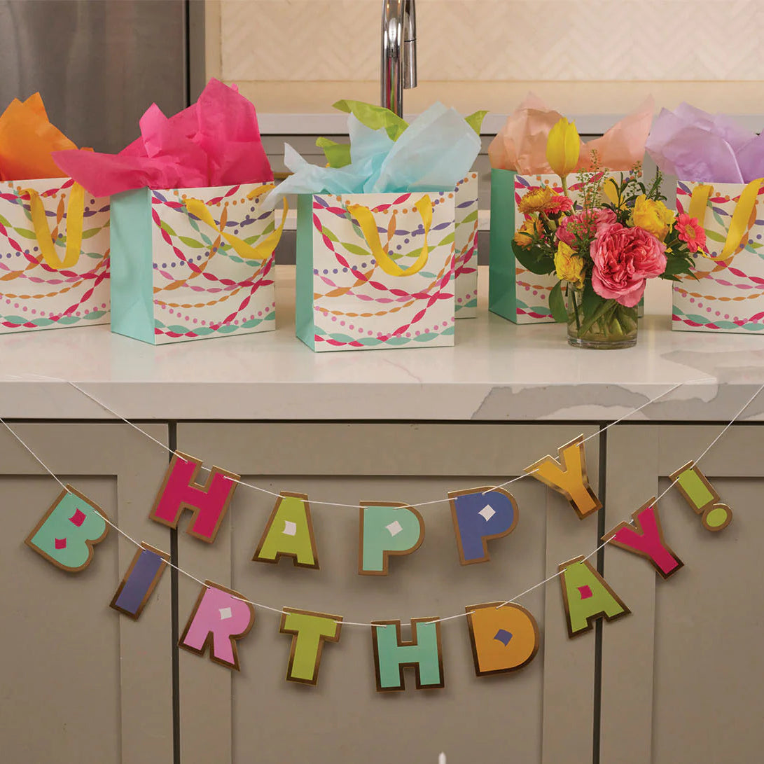 Bright Birthday Gift Bag