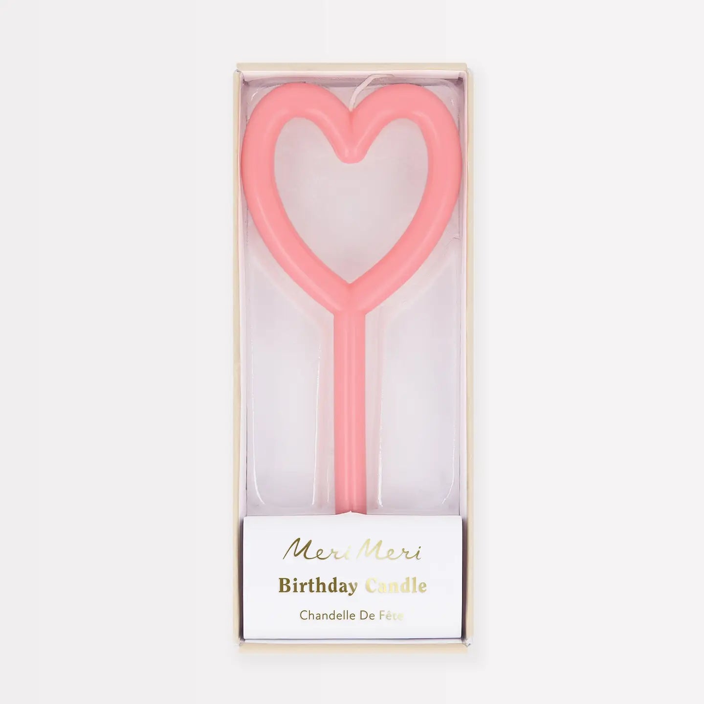 Slim Heart Candle