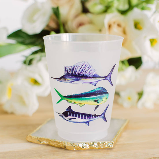 Sport Fish Frosted Cups