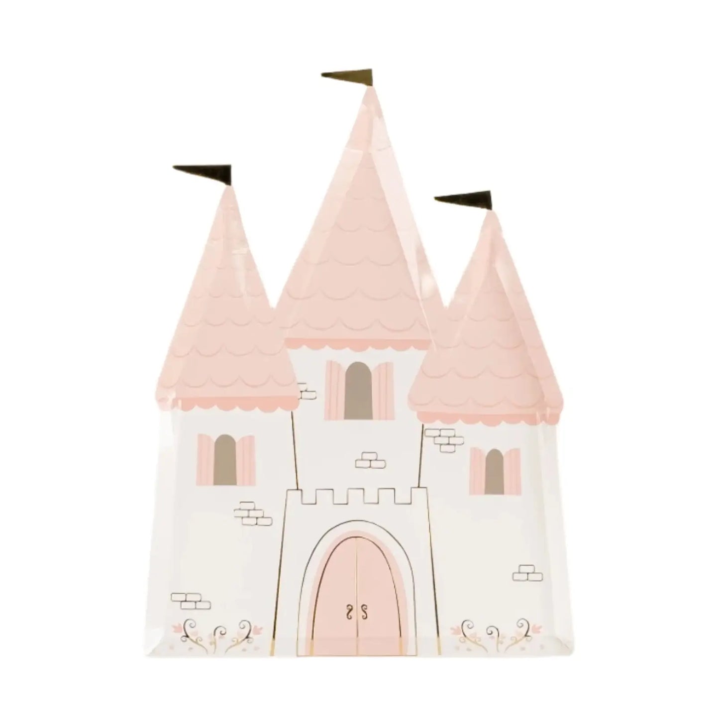Princess Castle Plates