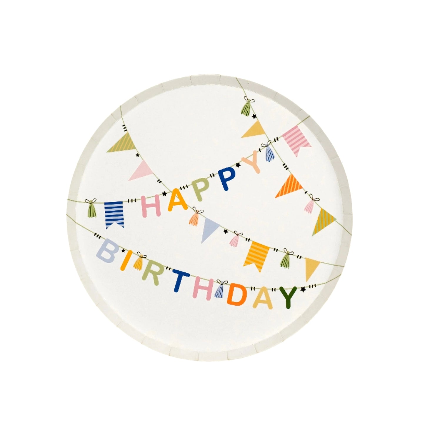 Birthday Cheer Dessert Plates