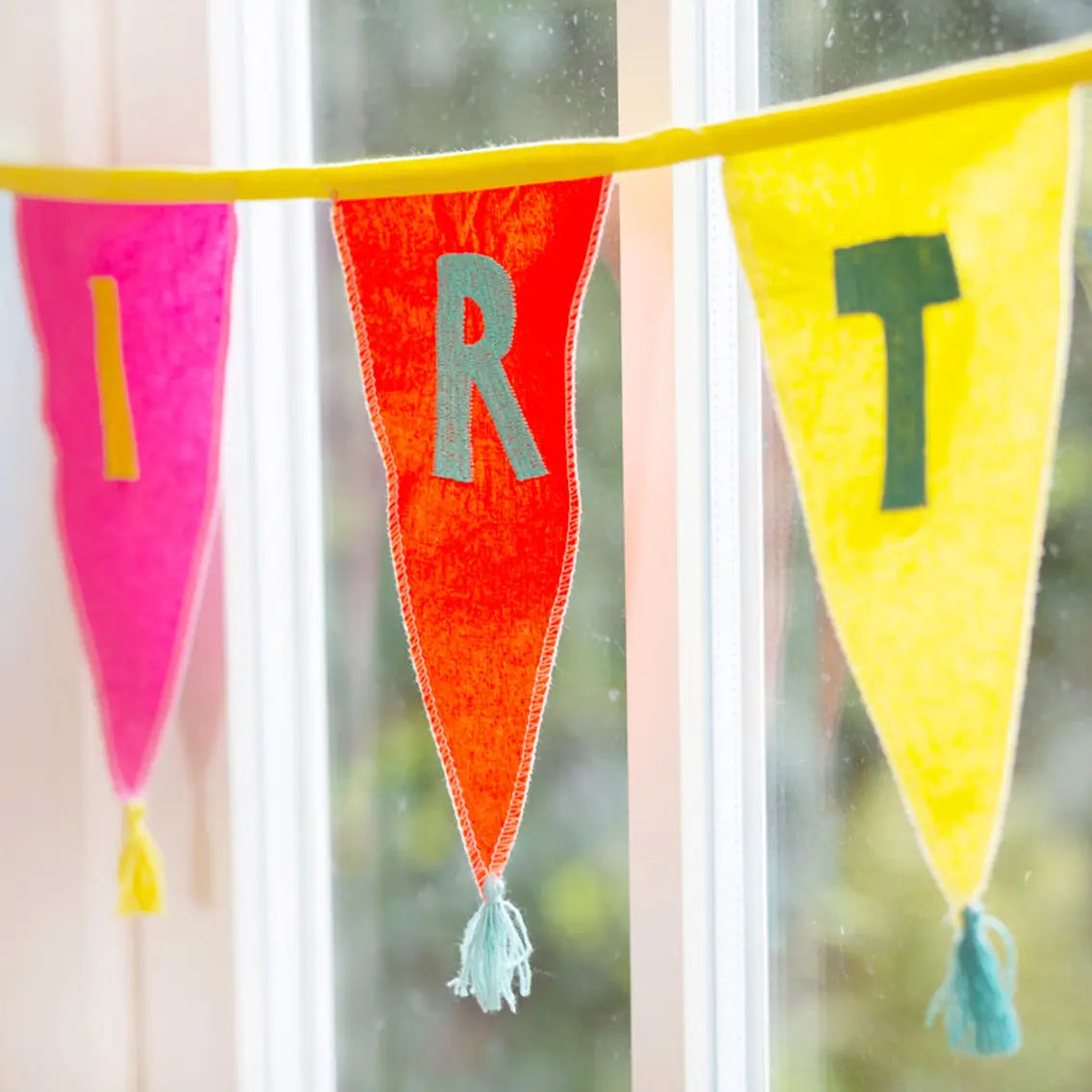Birthday Fabric Pennant Bunting