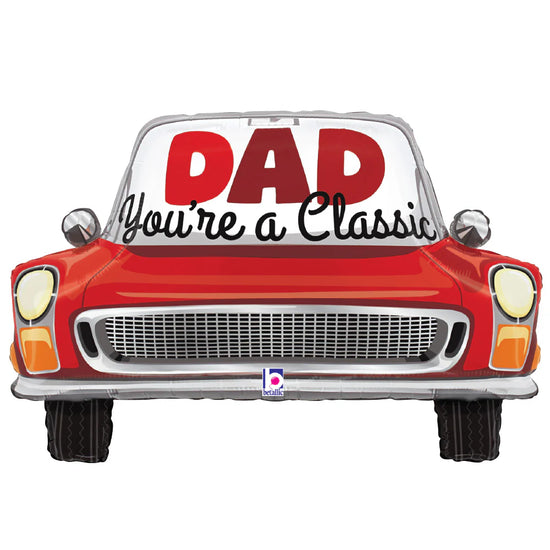 30" Classic Dad Car Mylar