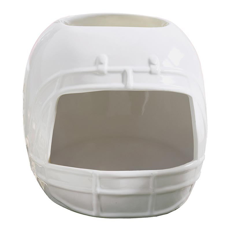Ceramic Helmet Chip & Dip Bowl