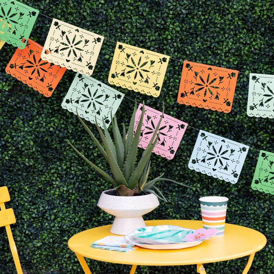 Fiesta Papel Picado Banner