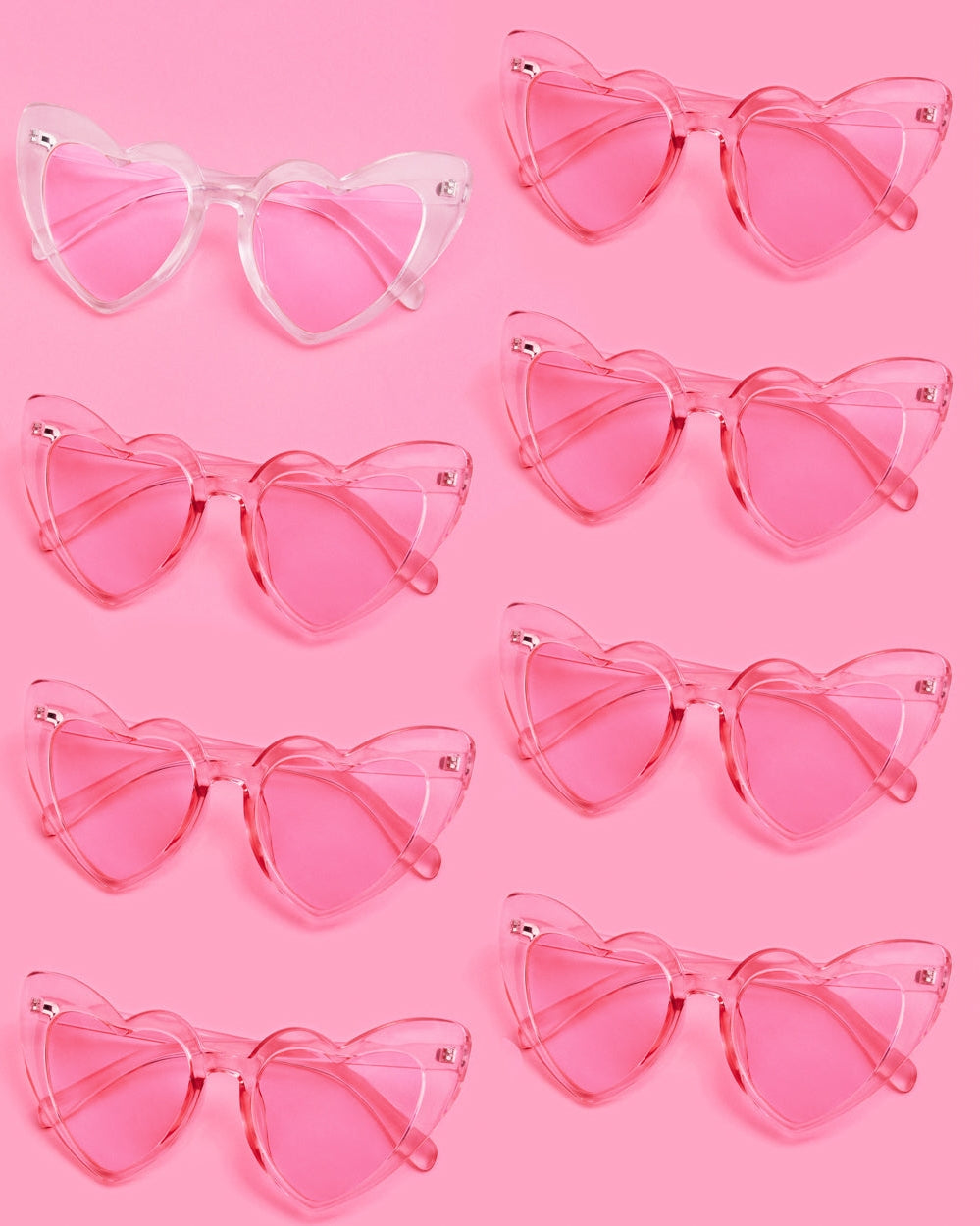 Bachelorette Heart Pink Sunglasses
