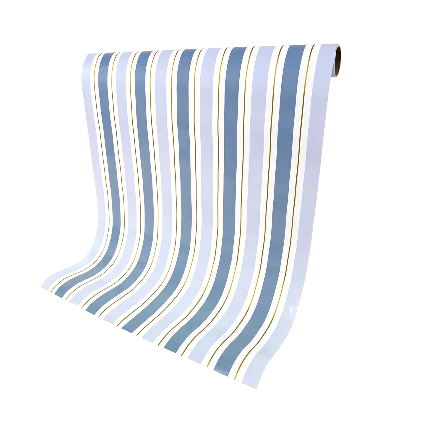 Blue Striped Table Runner