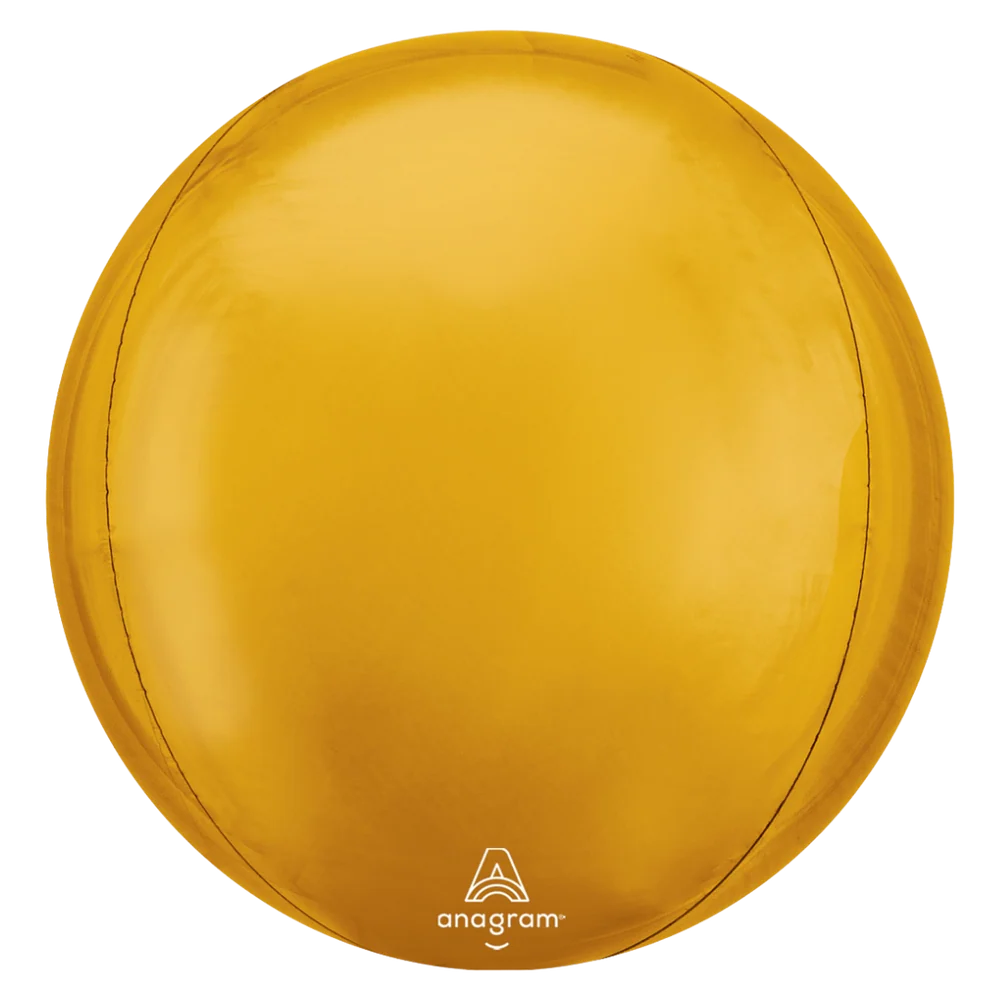21" Solid Gold Jumbo Orbz