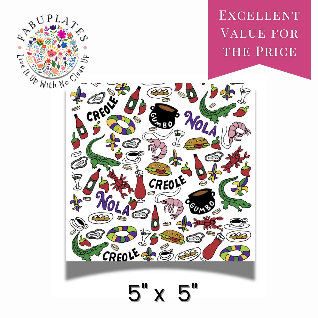 Big Easy Foods Cocktail Napkin