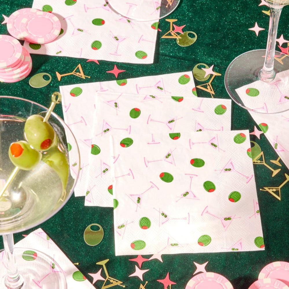 Martini Napkins