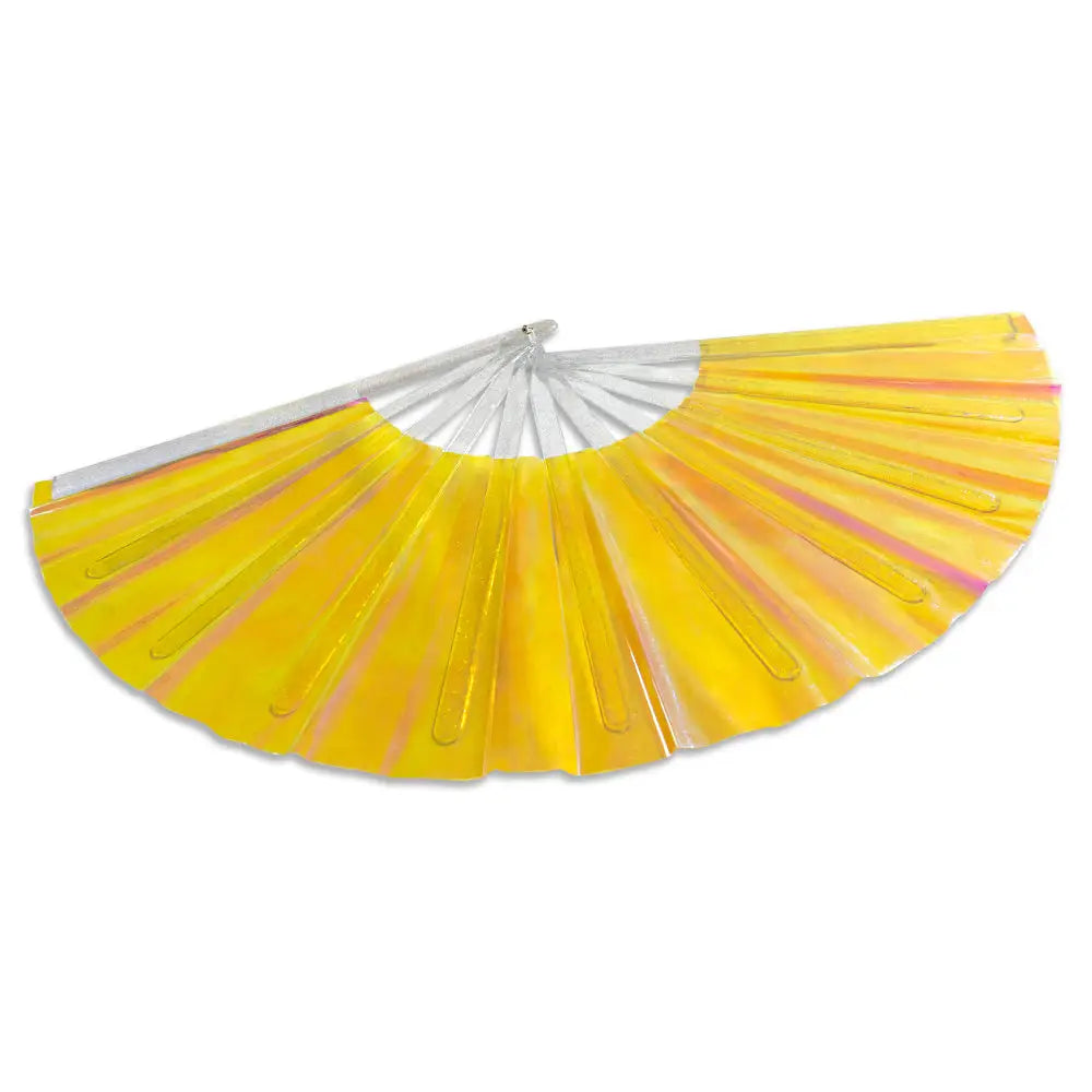 Iridescent Opal Light XL Hand Fan