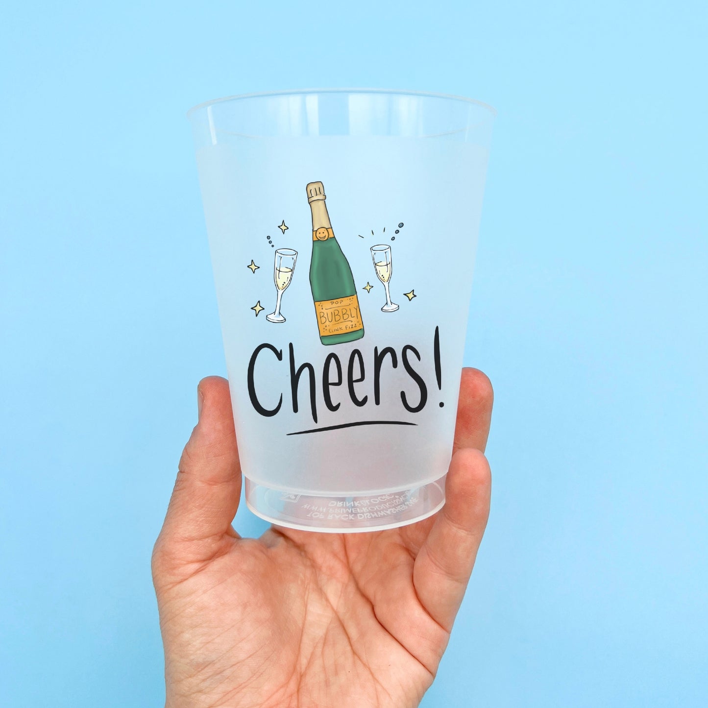 Champagne Cheers Party Cup Set
