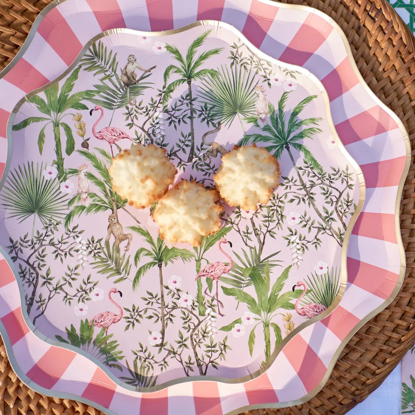 Palm Beach Dessert Paper Plates