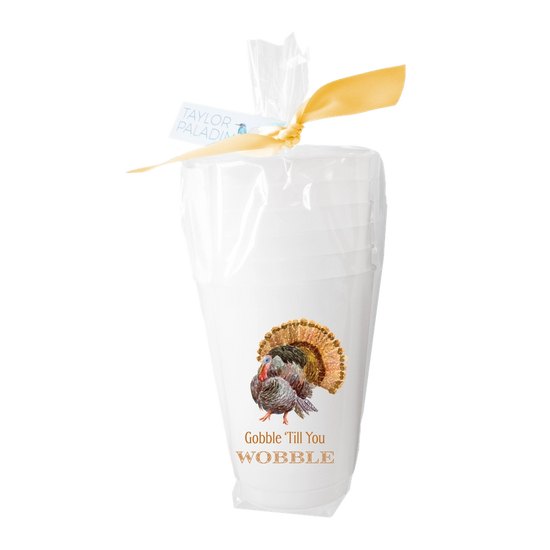 Gobble Turkey Frosted Cups