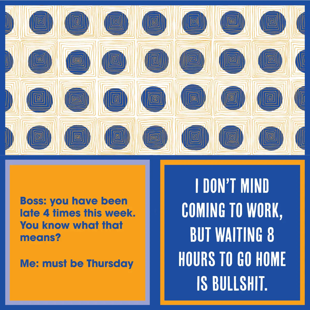Bullshit/Thursday Napkins