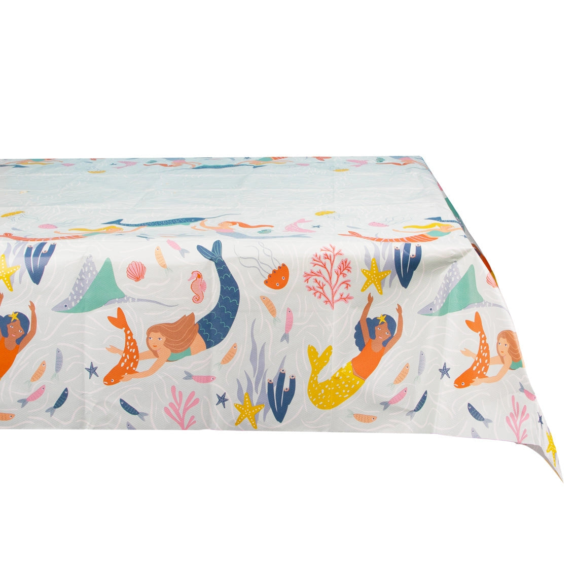 Mermaid Paper Tablecloth