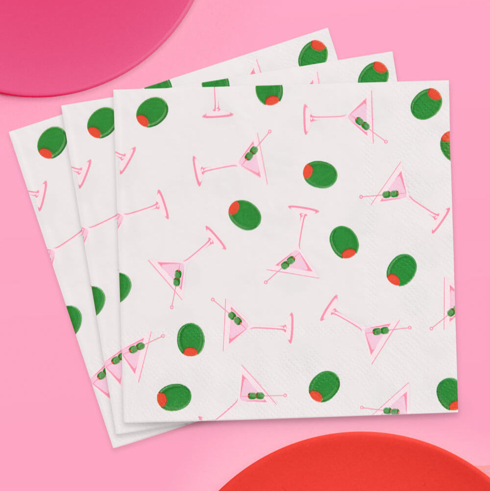 Martini Napkins