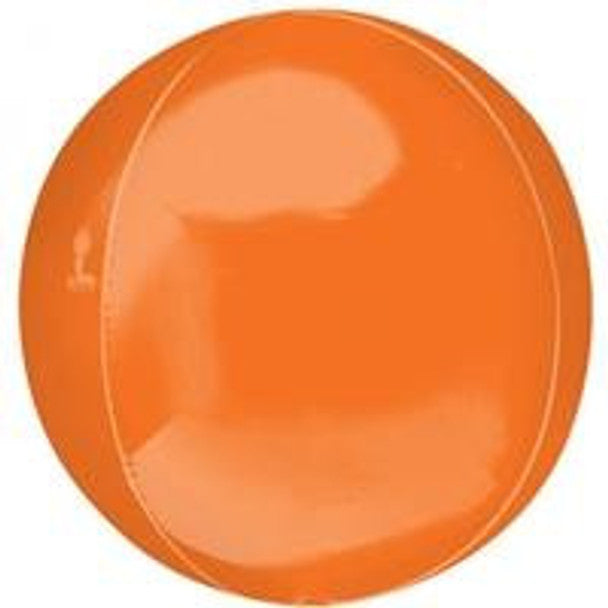 16" Orange Orb Balloon
