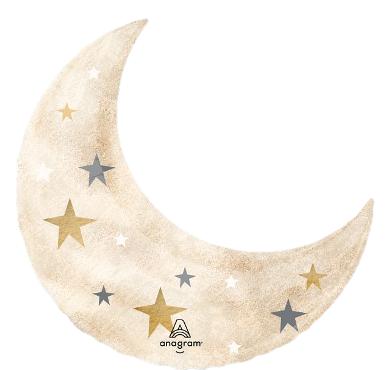 33" We're Over The Moon Mylar