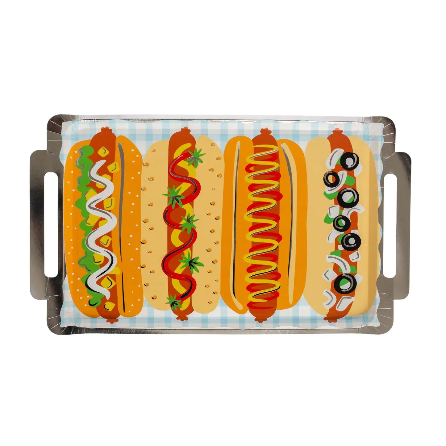 Hot Dog Platter Plates