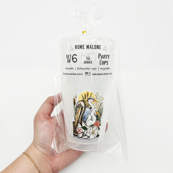 Southern Marshland Party Cup Set