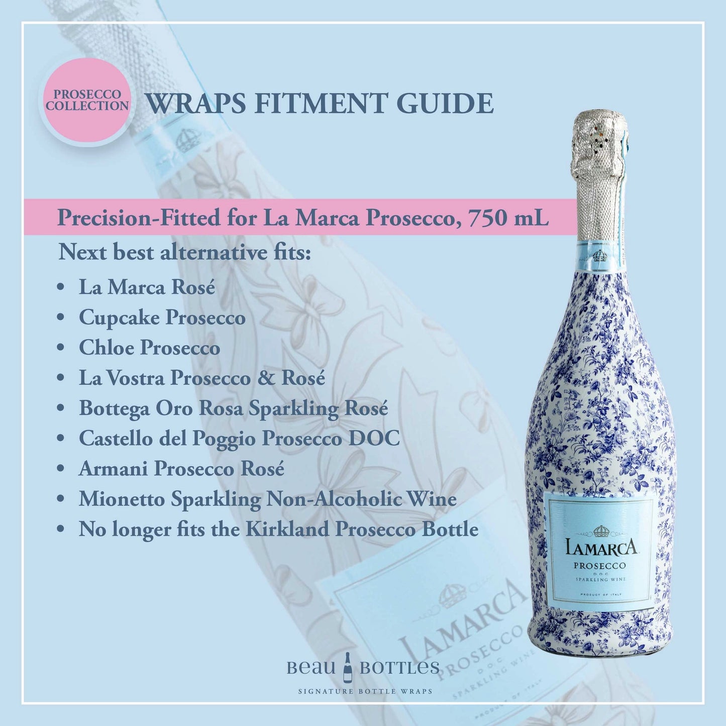 Beau Bottles Blue Engagement Ring - La Marca Edition