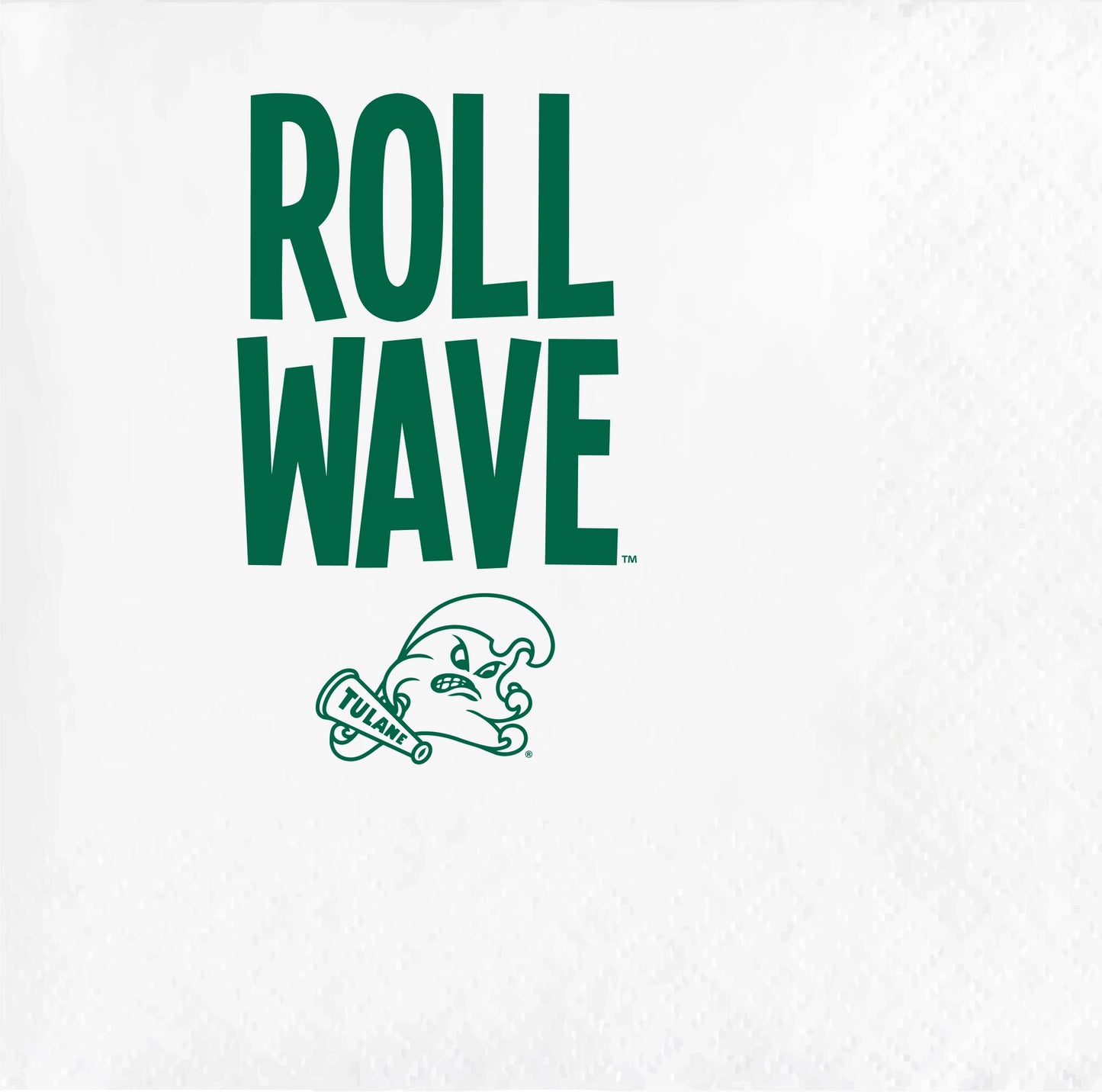 Roll Wave Tulane Napkins
