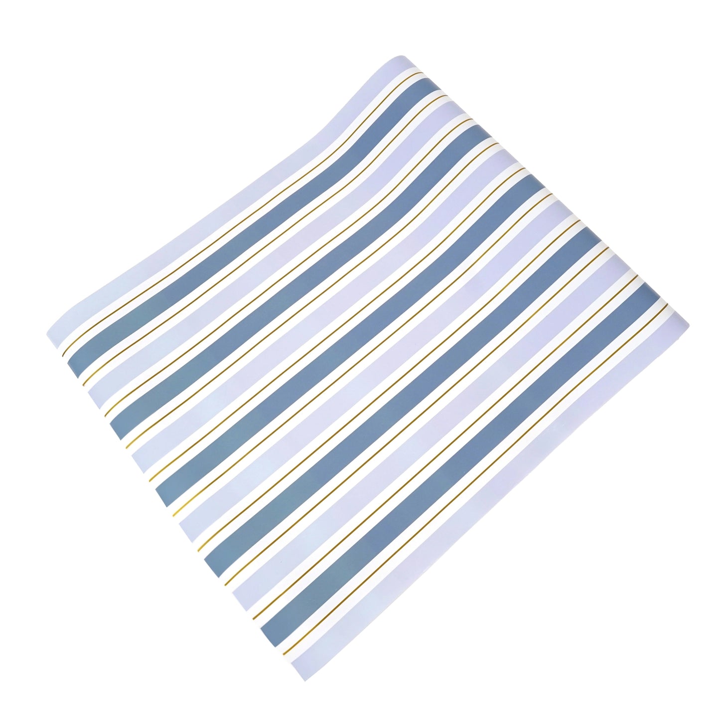 Blue Striped Table Runner