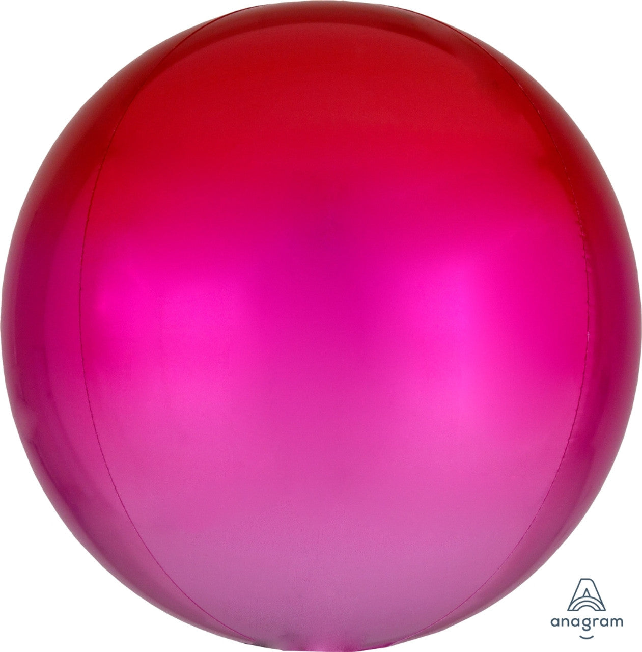 16" Red & Pink Ombre Orbz