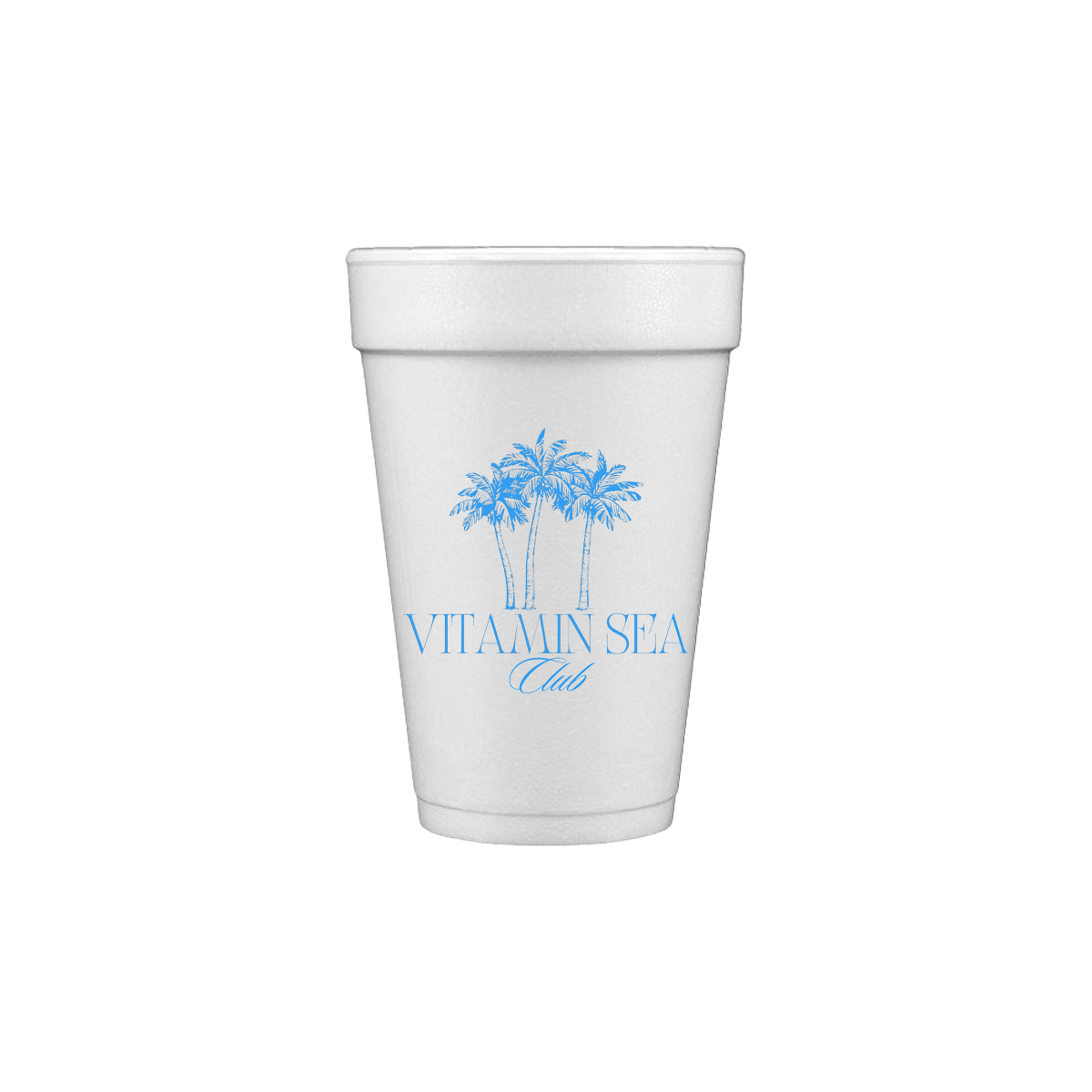 Vitamin Sea Club Styrofoam Cups
