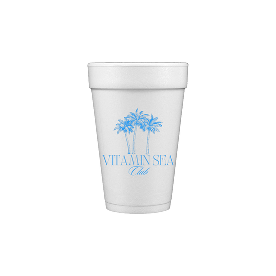 Vitamin Sea Club Styrofoam Cups