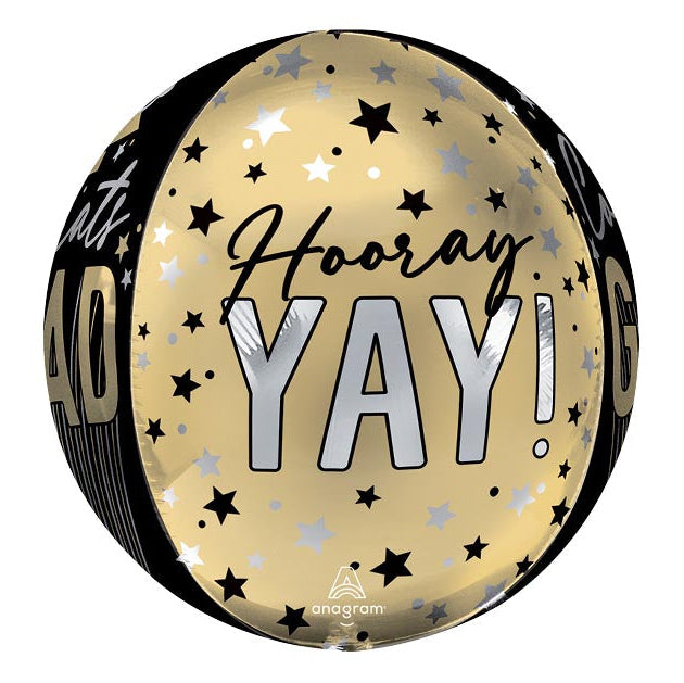 16" Grad Stripes Orbz Mylar