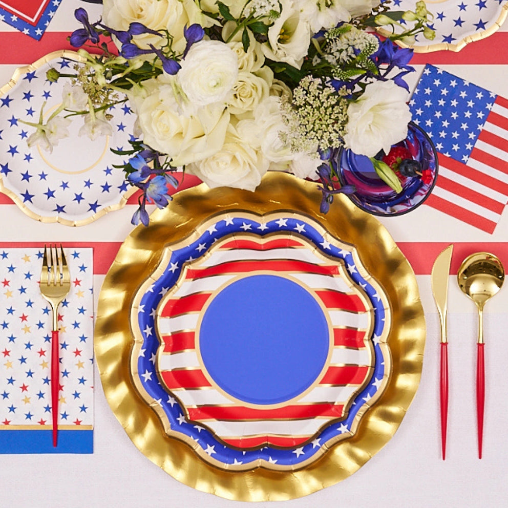 Party in the USA Salad Plate