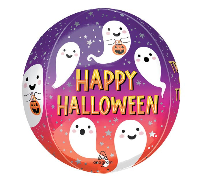 Trick or Treat Ghost Orbz Mylar