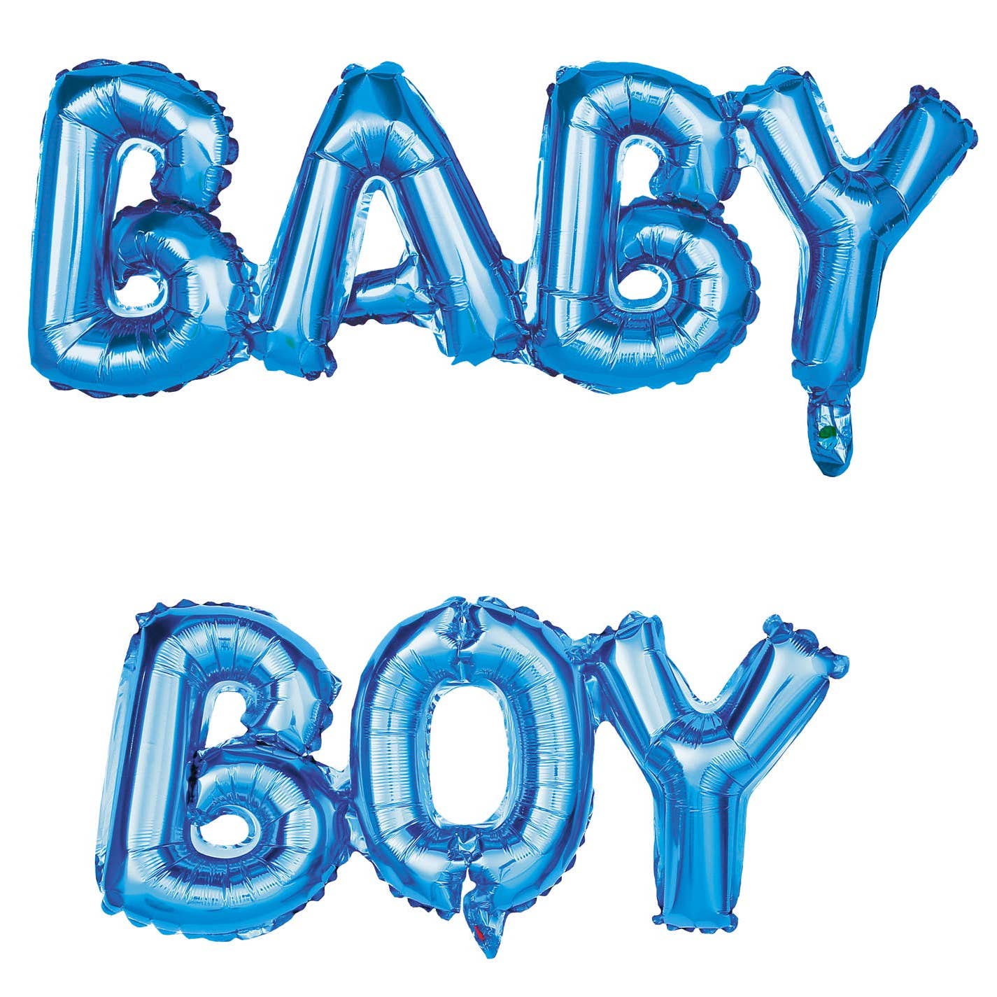 Baby Boy Mylar Letter Balloons