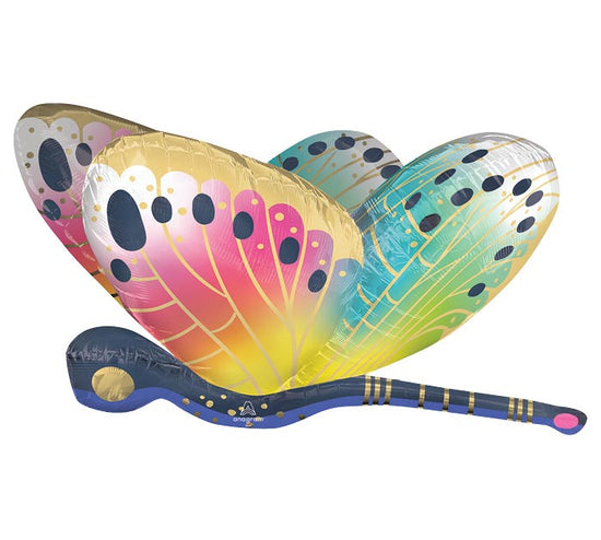 40" Vibrant Dragonfly Mylar