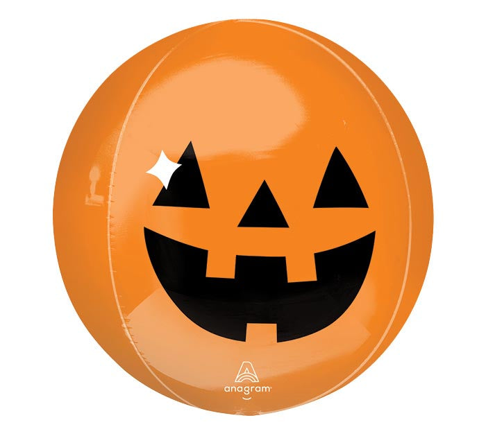 Jack-o-Lantern Orbz Mylar