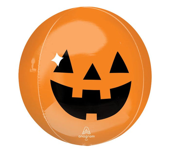 Jack-o-Lantern Orbz Mylar