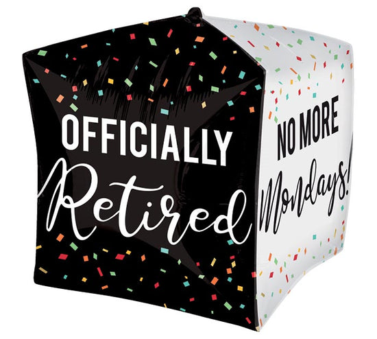 15" Retirement Cubez Mylar