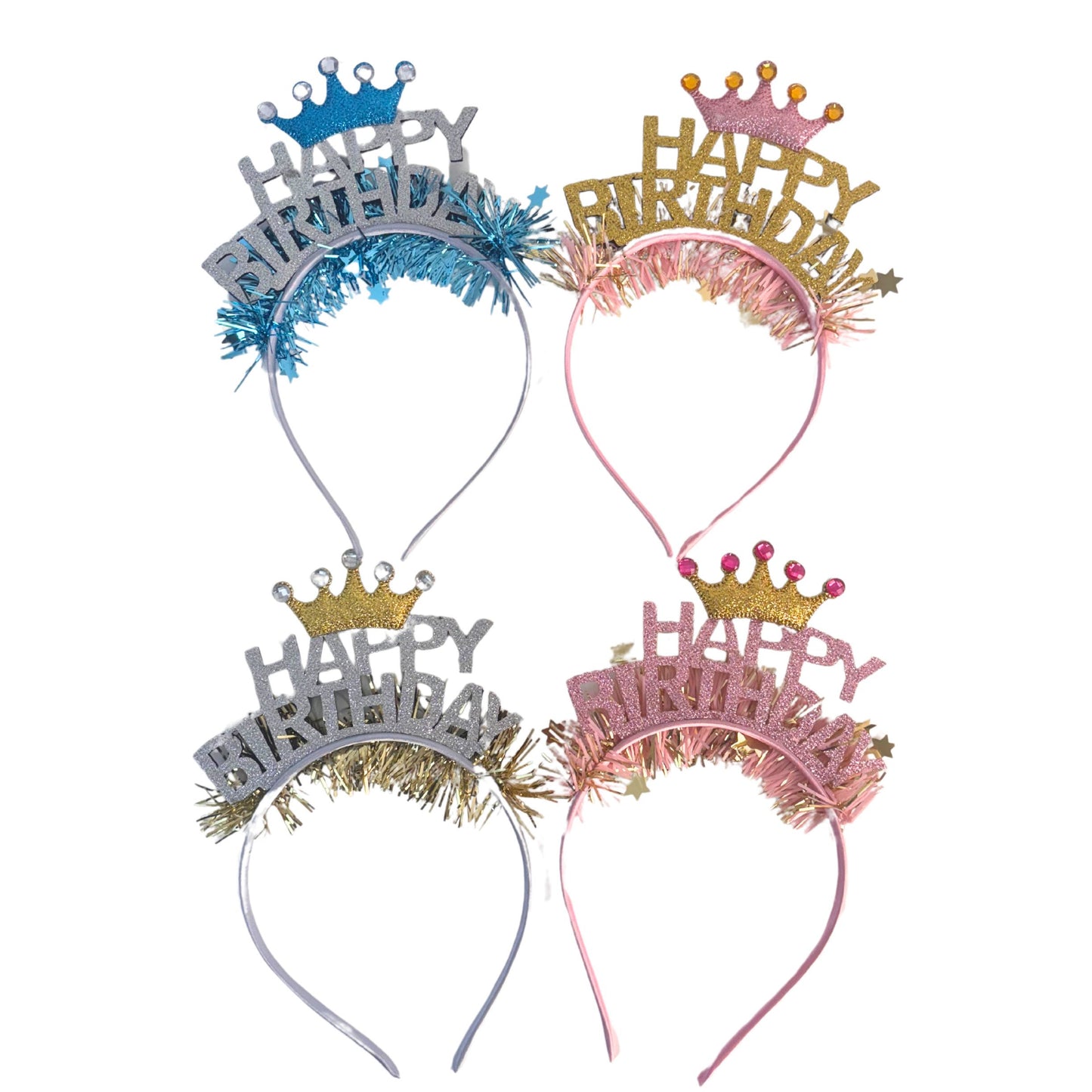 Happy Birthday Glitzy Headband
