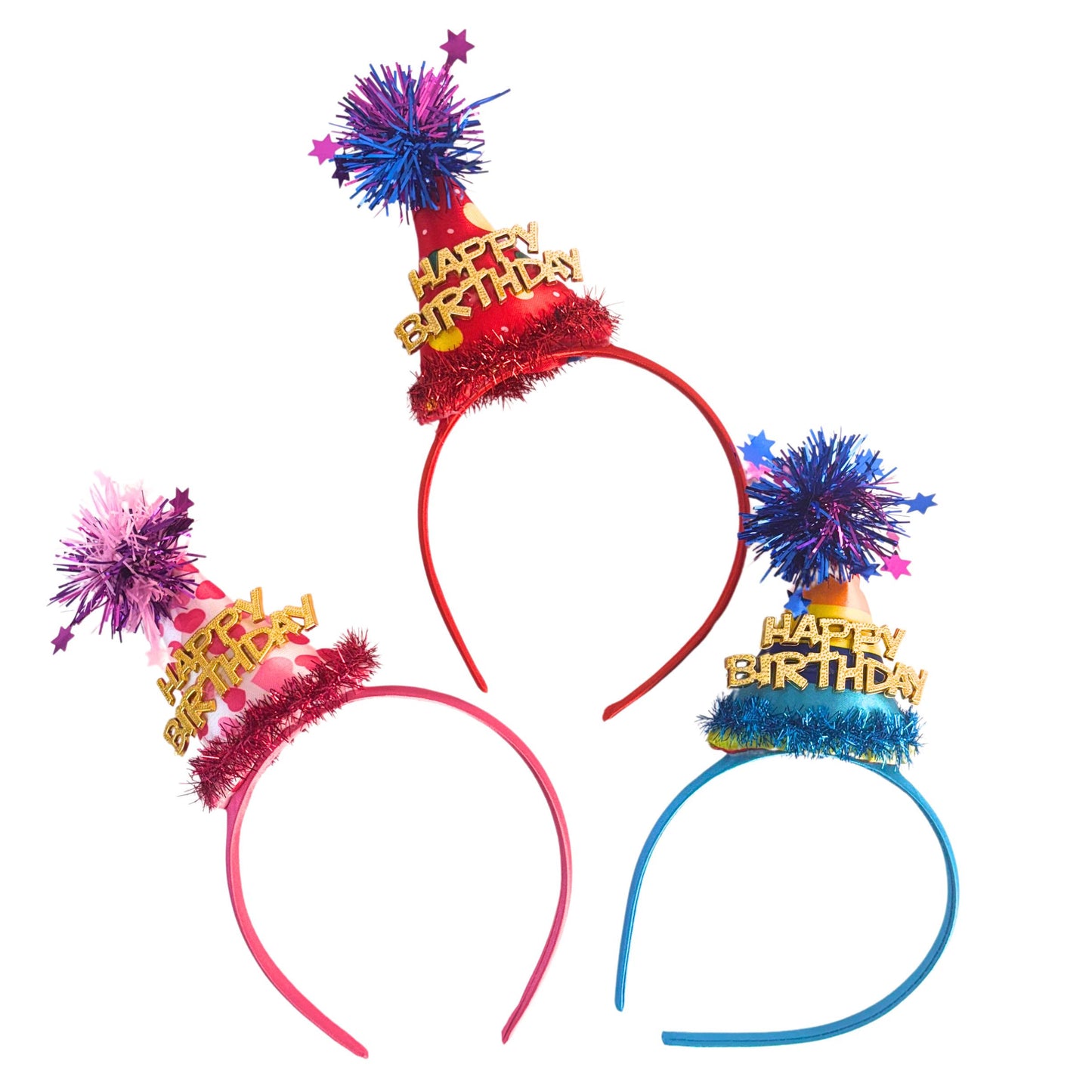Happy Birthday Party Hat Headband