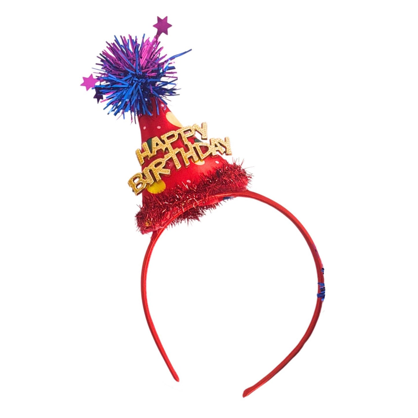Happy Birthday Party Hat Headband