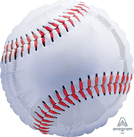 18" Baseball Mylar Balloon