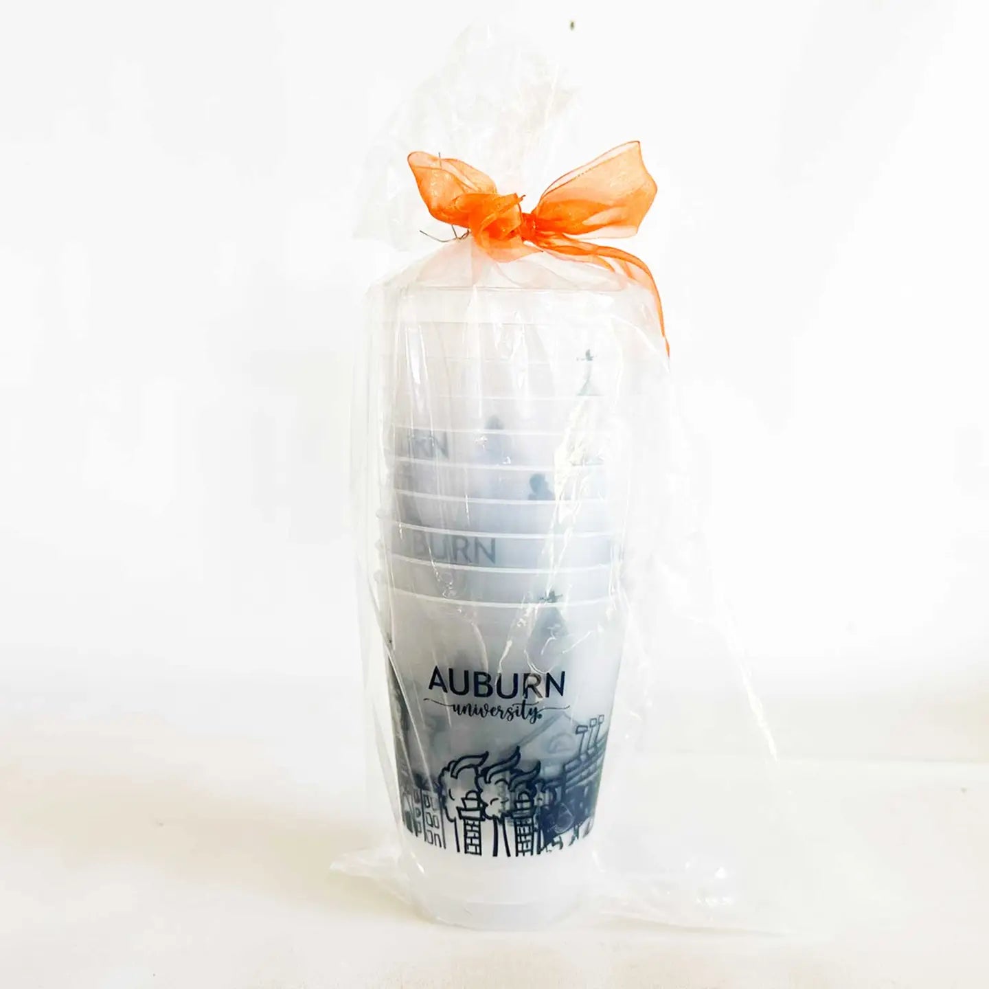 Auburn Skyline Frosted Cups