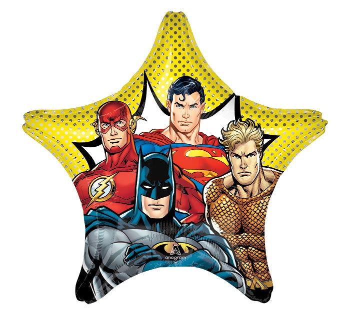 28" Justice League Star Mylar