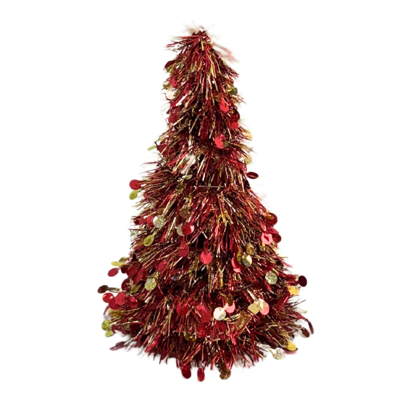 Christmas Decor Mini Tinsel Tree
