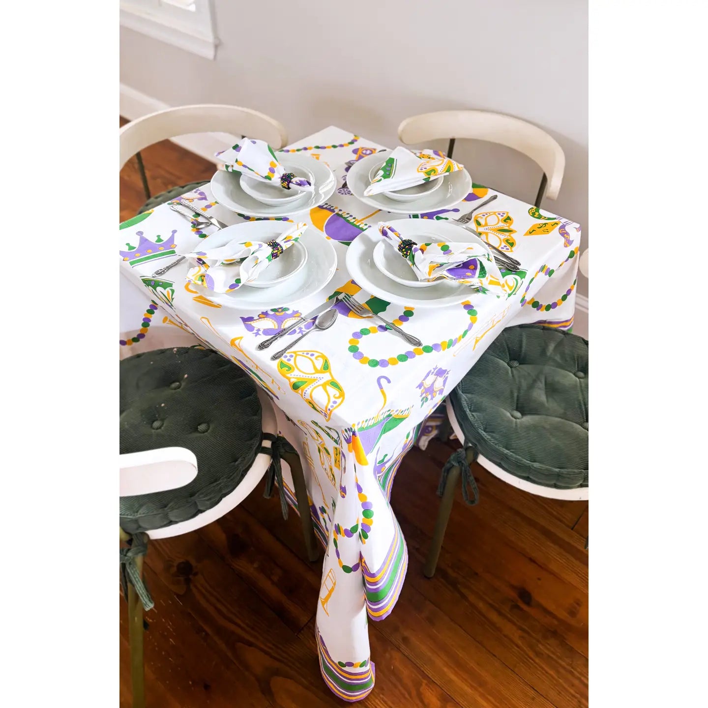Mardi Gras Float Tablecloth - 5 x 10ft