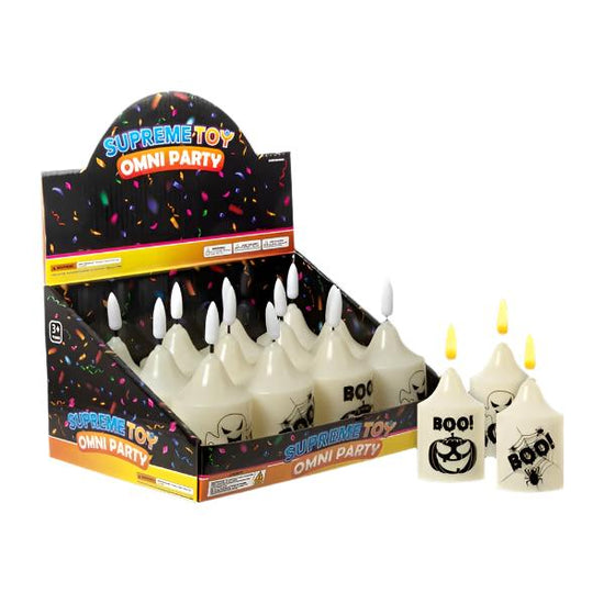 LED Boo Candle
