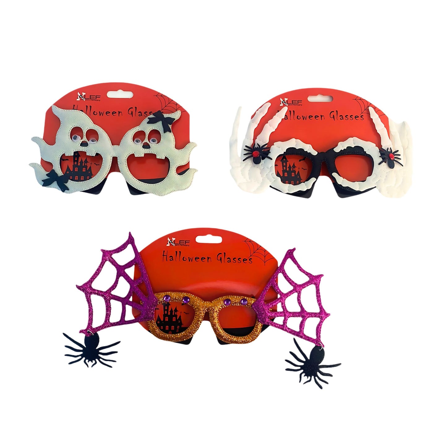 Boo Assorted Halloween Glasses