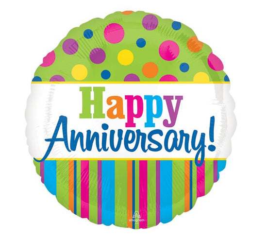 17" Happy Anniversary Bright